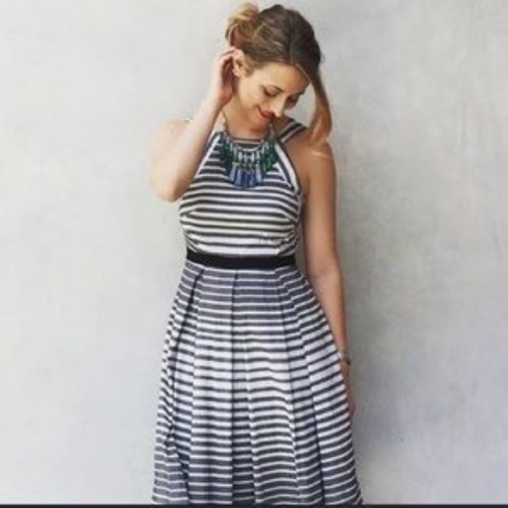 Anthropologie Eva Franco Saybrook Striped sundress
